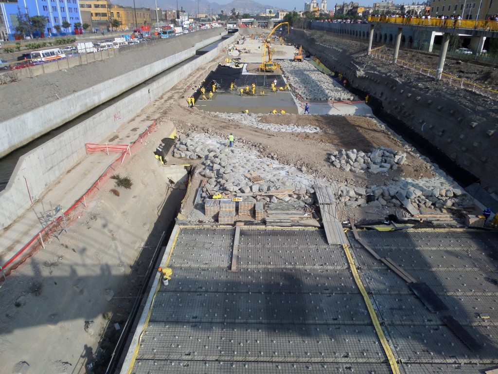 Obras Vía Parque Rímac