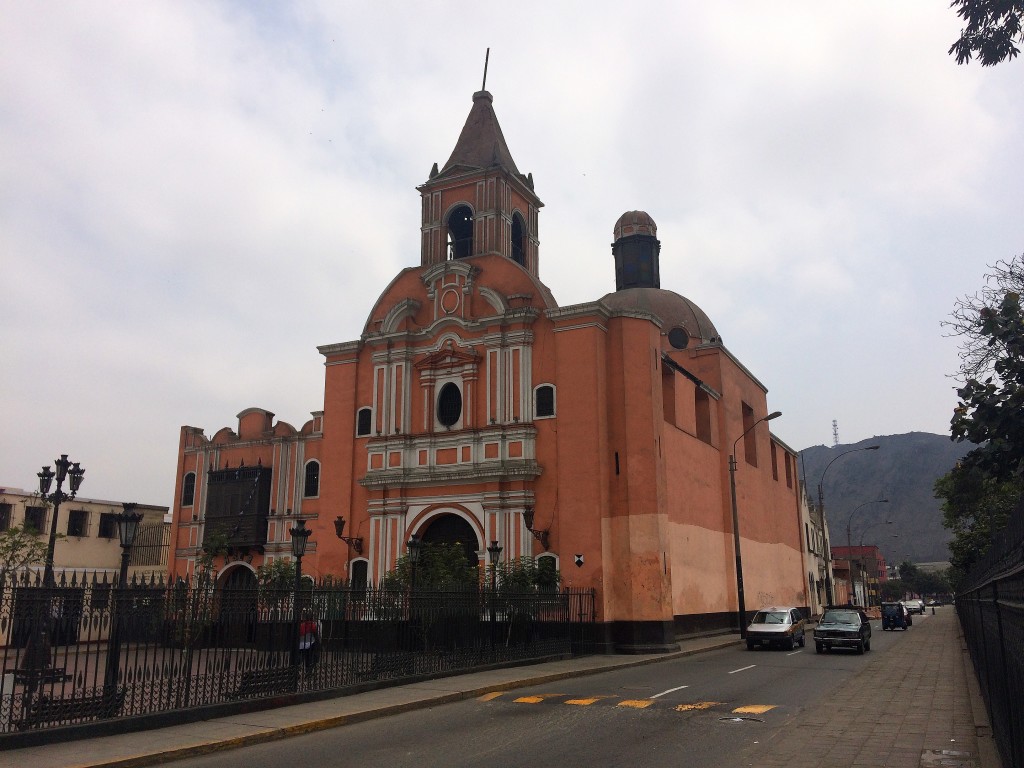 Iglesia Santa Liberata, Alameda de los Descalzos, Rímac.