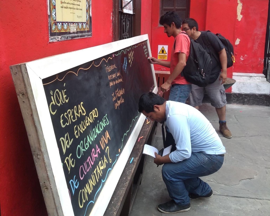 Congreso metropolitano cultura viva comunitaria dia 1